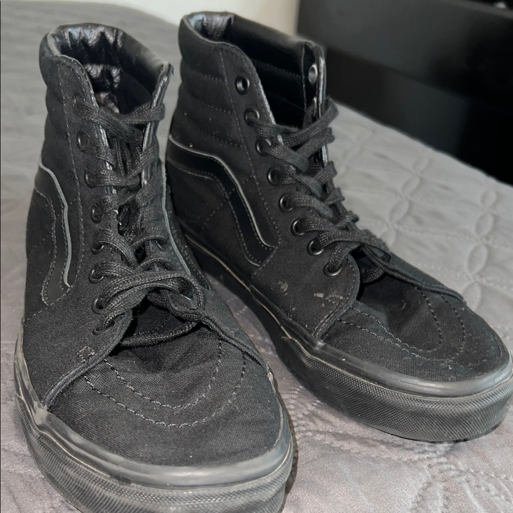 Vans Men's Black High-Top Sneakers